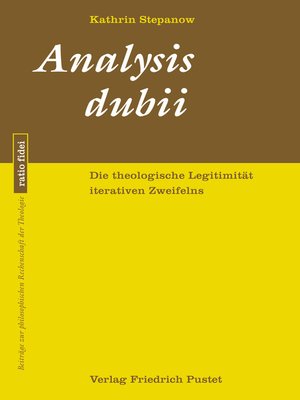 cover image of Analysis dubii